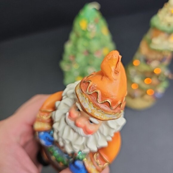 Singing Lighted Nativity Tree And 2 Christmas Candles Holiday Decor - Picture 15 of 16